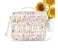 Bible Bags for Women - Chenille Letter Organizer with Shoulder Strap,Fashion Bible Study Bag Carrying Case - for Teen Girls Lady Work Study School Office Church Outdoor Birthday Christmas Valentines D