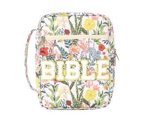 Bible Bags For Women - Large Zipper Holdall Heavy Pouch With Handle For Church, Study And Travel, Elegant Bible Carrying Girls | College, Office, School, Papet