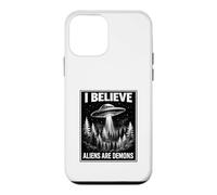 Bible Believer Faith Based Conspiracy Retro UFO Prophecy Case for iPhone 12 mini