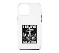Bible Believer Faith Based Conspiracy Retro UFO Prophecy Case for iPhone 12 Pro Max