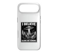 Bible Believer Faith Based Conspiracy Retro UFO Prophecy Case for iPhone Air