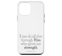 bible bits - ALL things thru Christ (philippians 4:13) Case for iPhone 12 mini
