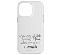 bible bits - ALL things thru Christ (philippians 4:13) Case for iPhone 14 Pro Max