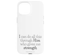 bible bits - ALL things thru Christ (philippians 4:13) Case for iPhone 15