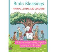 Bible Blessings Alphabet Tracing and Coloring book