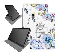 Bible Blue Case for iPad 10th Gen 10.9 inch 2022 Release (Model Number: A2696 A2757 A2777), 360 Degree Rotating Folding Stand Multiple Viewing Angles Case with Auto Sleep/WAK