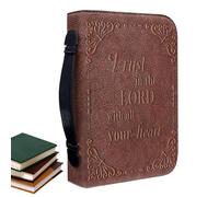 Bible Book Cover, Bible Bag, PU Leather Bible Carry Bag with Handle, Portable Carry Bag, Church Bags with Handle for Worship and Bible Study
