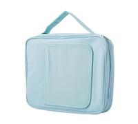 Bible Book Cover Large - 28 Cm Waterproof Polyester Case, Built in Book Stand, Elastic Bookmark, Multiple Storage Pockets | Carry Books Pens Notebooks Tablets Travel Church Prayer School Office Gift
