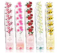 Bible Bookmark For Women, 80 Scriptures Religious Inspirational Bible Verse Bookmarks for Christian Gifts, Prayer Cards, Pink Scripture Book Marks For Reading Women, Book Lovers, Church Gifts In Bulk