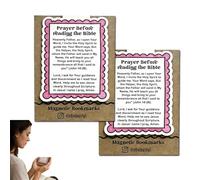 Bible Bookmark, Simple Bookmark, for Daily Bible Reading Studies and Meditation, Fits Various Book Versions and Devotional Booklets (Pink, 2 Pack)