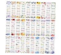 Bible Bookmarks, Bible Verse Bookmarks - Bible Bookmarks Religious Bookmarks - 30 Paper Bookmarks for Bible Books Scripture Bookmarks, Bookmarks