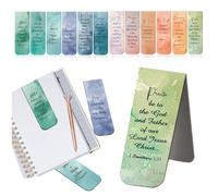 Bible Bookmarks, Pack of 12, Book Markers, Page Markers, Reading Accessories