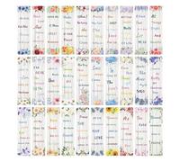 Bible Bookmarks - Religious Bookmarks 4x15cm, 30X Inspirational Bookmarks, Christian Bookmarks, Bible Book Markers for School, Office and Home