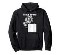 Bible Books Crossword Puzzle Pullover Hoodie