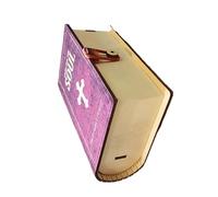 Bible Card Cards Box - Inspirational Bible Verse Memory, Daily Scripture and Prayer Accessories, Organisation Case for Men, Women, Father, Mother, Dad, Mother, Her, Her, Family, Spiritual Gift