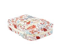 Bible Case - Bible Bag | Carrying Case | Holder Floral Bag | Aesthetic Protective Zipper Pouch Holder | Tote Storage Organizer Portable | for Women