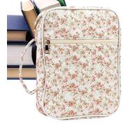 Bible Case | Church Purse with Handle, Women's Bible Bags with Zipper Pocket and Study - For Christian Study, Carrying and Storing Writing While Traveling
