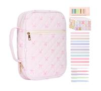 Bible Cases for Woman | with Handle Protective Reusable Large Capacity Dustproof,Carrying Case Study Supplies - for Grandma Adults Lovers Family Friends Mom