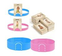Bible Character Guessing Card Set with 6 Headbands, Bible Verse Group Game