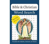 Bible & Christian Word Search Puzzle Book: Word searches with Easy to Read Print About Faith, The Bible, Christian Themes, and more | 6.9 inches, 110 ... Gift for Vacations, Holidays, and Free Time