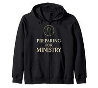 Bible College Student Christian College Ministry Student Zip Hoodie
