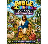 Bible Coloring Book for Kids: 30 Parables of Jesus