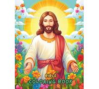 Bible Coloring Book for Kids and Adults: 100+ Inspiring Bible Verses, Scriptures, and Religious Scenes to Color | Christian Coloring Book for Relaxation, Meditation & Faith Building