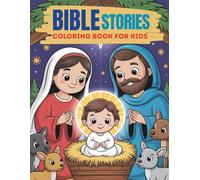 Bible Coloring Book for Kids, beautifully illustrated