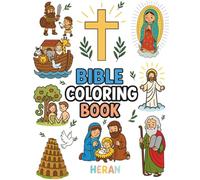 Bible Coloring Book for Kids: Fun and Educational Bible Scenes to Color - Perfect for Ages 4 to 8 (HERAN Educational Books)