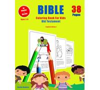 Bible coloring book for kids - Old Testament: Coloring bible stories and learning bible verses