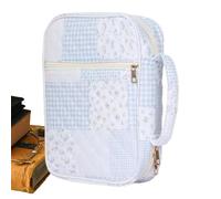 Bible Cover - 11.4×8.9×3.2inch | Large Bible Cover Case for Women | Handle Protective Reusable Large Capacity,Women Church Bag Book Case | for Grandma Adults Lovers Family Friends Mom