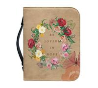 Bible Cover Case for Men Women Bible Case Large Waterproof Bible Protective with Handle and Patriotic Christmas Gifts Holy Bible Bag