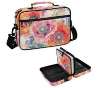 Bible Cover Case for Women Boho Bloom Psychedelic Bible Carrying case