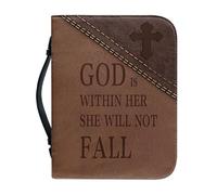 Bible Cover Case for Women Waterproof Leather Bibles Carrying Cases Bag Gift Bibles Accessories Cover for Women
