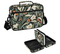 Bible Cover with Handles William Morris Wild Floral Bible Carrying