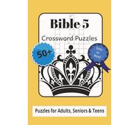 Bible Crossword 5 Puzzle Book: Crossword Puzzles with Easy to Read Print about Jesus, Zacchaeus, and Peter and more | 6” X 9” 120 pages | 50+ ... Trips & Vacations, Holidays and Relaxation