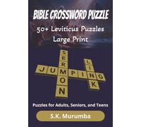 Bible Crossword Puzzle 50+ Leviticus Puzzles Large Print: Puzzles for Adults, Teens and Seniors