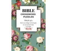 Bible Crossword Puzzles: Crossword Puzzles with Easy-to-Read Print about The Bible, 6x9 inches, 120 pages, 50+ Puzzles. Gift for Vacations, Holidays, ... is interested and loves reading the bible.