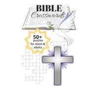 bible crosswords: Crossword Puzzles with Easy to Read Print about bible, Christians, missionary's and more|6x9 inches, 120 pages|50+ Puzzles...Gifts for Vacation, Holidays, birthdays and relaxations