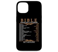Bible Emergency Hotline Numbers Bible Verse Scripture Case for iPhone 13