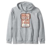 Bible Emergency Hotline Numbers Bible Verse Scripture Zip Hoodie