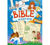 Bible: Exciting Biblical Activity Book for Kids Including Mazes, Spot the Difference, Dot-to-Dots, and More