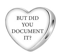 Bible Family Mom Wife Love Heart Dangle Charm Charms Bracelets and Necklace Pendant Bead Charms Jewelry Present Gifts for Women Bestie Family Friends, Stainless Steel, No Gemstone