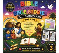 BIBLE FAVORITE BIBLE STORIES PUZZLE ACTIVITY BOOK FOR KIDS (BIBLE ADVENTURE FUN SERIES)