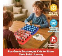 Bible Games for Kids,Classic 24 Characters Interactive Learning Toys,Christian Party Games | for Work Offices Social Situations School Home Daily Family Time Birthdays Friends