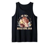 Bible Girl Era Retro Faith Butterfly Floral Aesthetic Tank Top