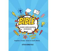 Bible Guided Verse Mapping Workbook - Comic Book Edition: Bible Study Made Simple and Fun | A Guided Comic-Style Bible Verse Mapping Coloring Workbook for Kids, Teens & Beginners