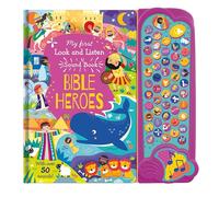 Bible Heroes - My First Look + Listen Sound Book | Fold-Out Children's Bible Book | Over 50 Sounds | Old Testament Stories | Joseph, Joshua, David & More