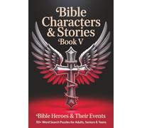 Bible Heroes & Their Events Word Search Puzzle Book: Word Searches with Easy to Read Print about Bible Heroes, Faith Events, and God’s Deliverance | ... (Bible Characters & Stories Word Search Book)