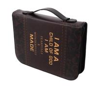 Bible Holder Case for Women with Handle and Pockets Back to School Decor